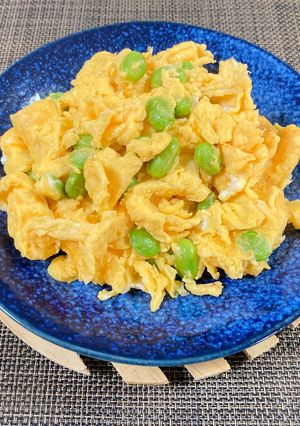 枝豆の卵とじ-レシピのメイン写真