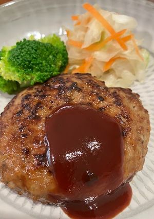 基本のハンバーグ-レシピのメイン写真