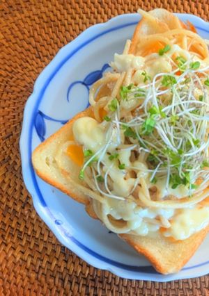 スパサラトースト-レシピのメイン写真