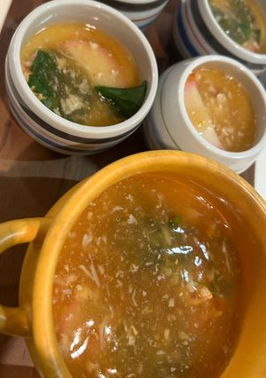 簡単、本格的我が家の茶碗蒸しカニバージョン!-レシピのメイン写真
