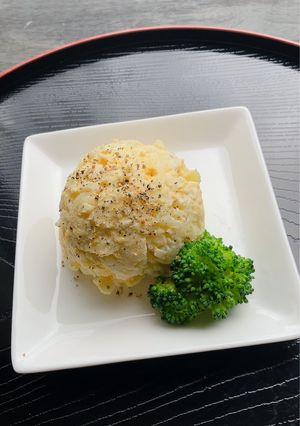 たくあんとクリチのポテトサラダ-レシピのメイン写真