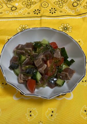 カツオのタタキで作るハワイの料理「ポキ」-レシピのメイン写真