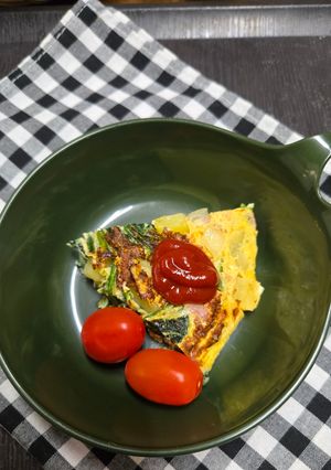 スパニッシュオムレツ-レシピのメイン写真
