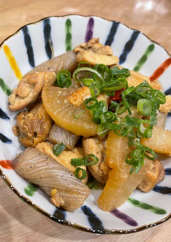 焼肉のタレで簡単！鶏肉と大根の甘辛煮-レシピのメイン写真