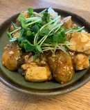 簡単　業務スーの冷凍牡蠣で悶絶マーボ丼
