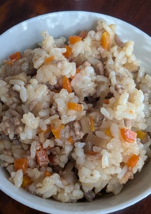 鶏ごぼうの混ぜご飯-レシピのメイン写真