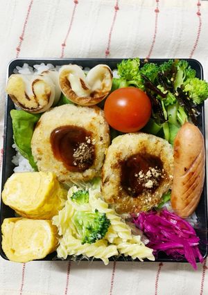 3/5ﾖｯﾁｬﾝ☆おからコロッケ弁当-レシピのメイン写真