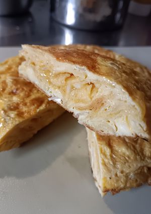 【ポテチで作る】基本のスパニッシュオムレツ-レシピのメイン写真