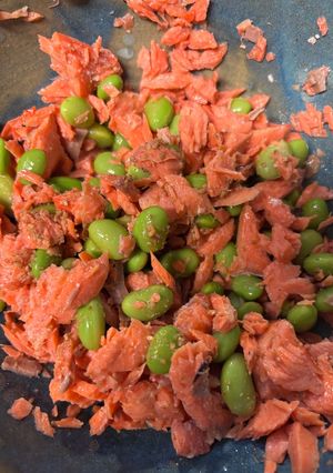 鮭と枝豆の和物【副菜／ご飯のお供】-レシピのメイン写真