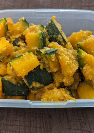 かぼちゃのごま味噌あえ-レシピのメイン写真