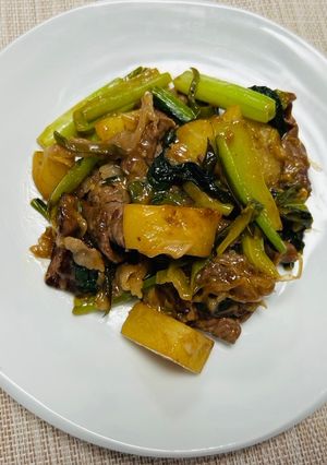 牛肉とじゃがいものオイスターソース炒め-レシピのメイン写真