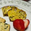 小麦粉でよもぎのケークサレ