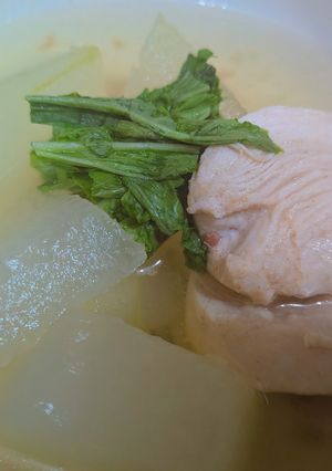 夏は冷やして冬瓜と鶏むね肉の炊いたん-レシピのメイン写真