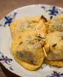 納豆とオクラとアカモクのネバネバお揚げ