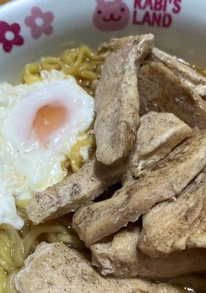 ラオウの鶏肉卵のせ-レシピのメイン写真