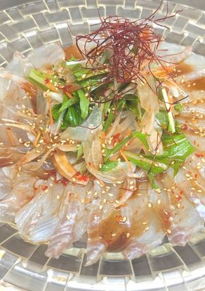 シーバスの中華風カルパッチョ-レシピのメイン写真