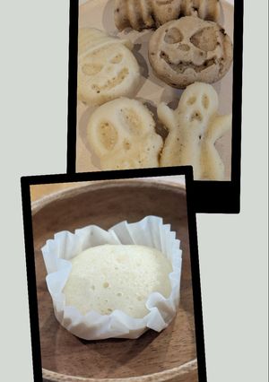 ホットケーキミックスで蒸しパン-レシピのメイン写真