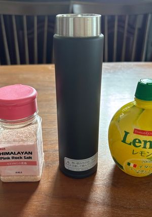 熱中症予防に🍋🧂経口補水液180ml-レシピのメイン写真