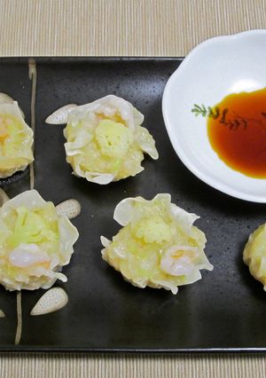 カリフローレと海老の焼売-レシピのメイン写真