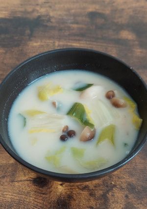 お野菜たっぷり！ミルクスープ-レシピのメイン写真