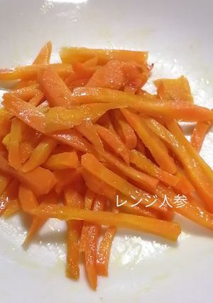 レンジで煮浸し風、人参サラダ-レシピのメイン写真