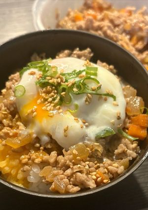 甘うま♡じゃがいも無し！？肉じゃがそぼろ-レシピのメイン写真