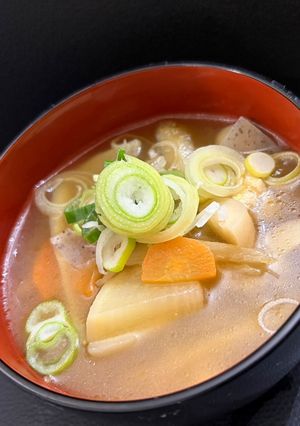 たっぷり根菜のけんちん汁-レシピのメイン写真