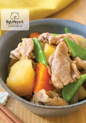 レンジで簡単！豚肉じゃが（お助けレシピ）-レシピのメイン写真