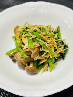 しらすとほうれん草のバター醤油炒め-レシピのメイン写真