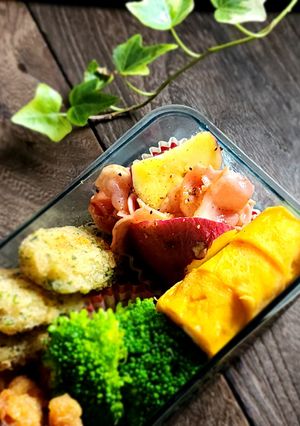お弁当に！簡単ジャーマンさつま芋-レシピのメイン写真