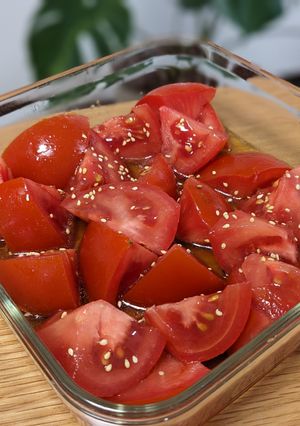 ✨夏さっぱり✨トマトの中華風サラダ-レシピのメイン写真