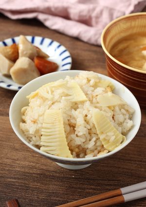 定番和食【たけのこごはん】白だしで簡単-レシピのメイン写真