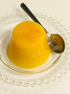 ジュースで★オレンジ寒天-レシピのメイン写真