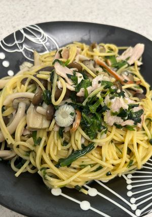 簡単🤍ワンパン和風パスタ-レシピのメイン写真