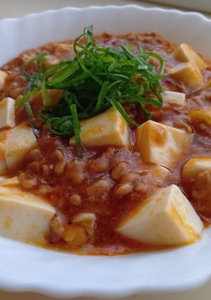レンジで時短おかず★1人分の麻婆豆腐-レシピのメイン写真