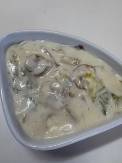 ベビーホタテと白菜のクリーム煮-レシピのメイン写真