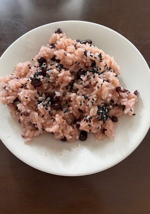 レンジでお赤飯-レシピのメイン写真