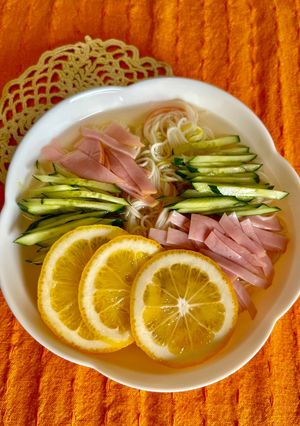 さっぱりレモンそうめん🍋-レシピのメイン写真