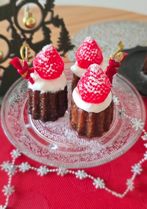 カヌレ クリスマスアレンジ-レシピのメイン写真