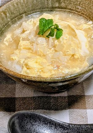 新玉ねぎ美味おじや-レシピのメイン写真