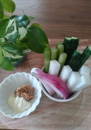 にんにく味噌　スティック野菜にピッタリ-レシピのメイン写真