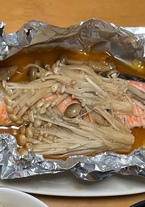 鮭ときのこのホイル焼き-レシピのメイン写真