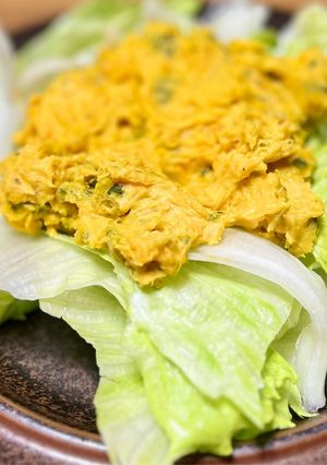 今夜の副菜!かぼちゃのマヨチーズサラダ-レシピのメイン写真