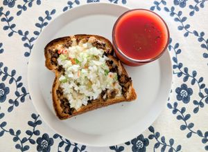 ディアボラ風！鯖フレークチーズトースト-レシピのメイン写真