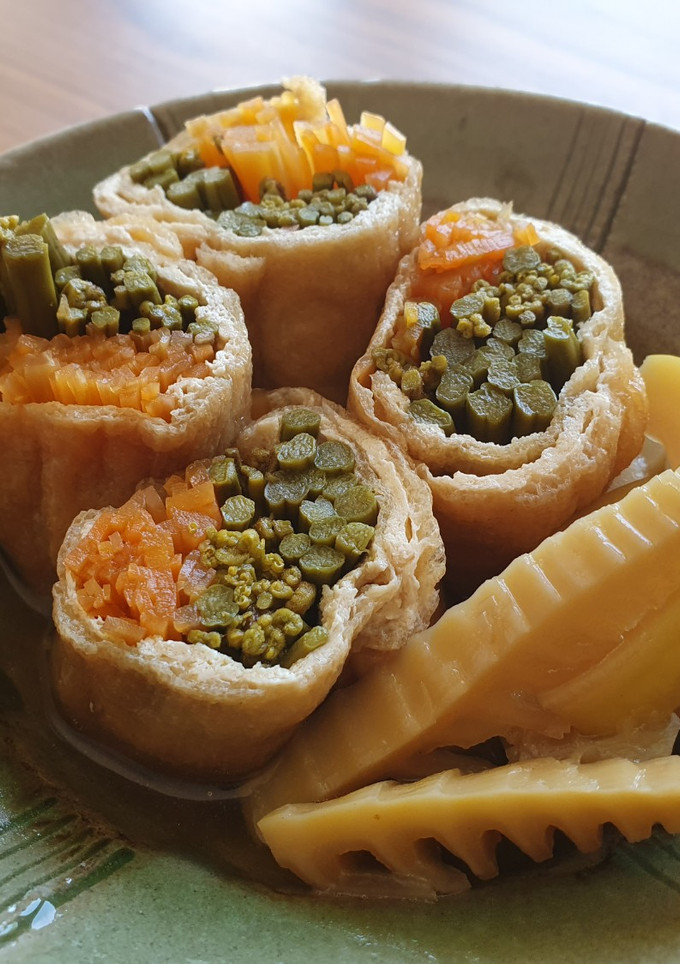 蕨の信田煮-レシピのメイン写真