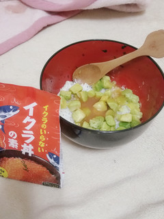 KALDIイクラ丼の素で丼-レシピのメイン写真