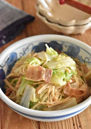 豚バラ白菜とえのきのうま煮-レシピのメイン写真