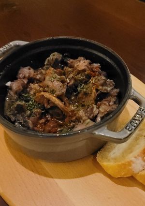 超絶簡単!切って煮るだけ砂肝のアヒージョ-レシピのメイン写真