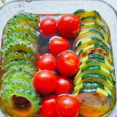 รูปของ 苦くない!ゴーヤーと夏野菜の焼きびたし