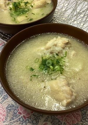 お財布に優しくした、シンプルなサムゲタン-レシピのメイン写真
